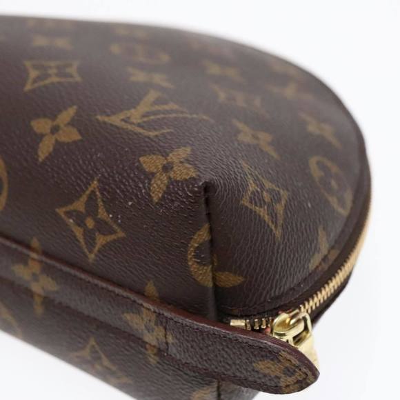 LOUIS VUITTON Monogram Trousse Demi Ronde Cosmetic Pouch M47520 LV Auth 91944 - Picture 7 of 16